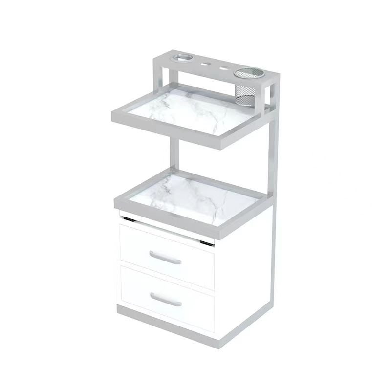 Factory Direct Barber Shop Cabinet Tool Table Hairdresser Special Shelf Hairdressing Floor Mirror Table Cabinet