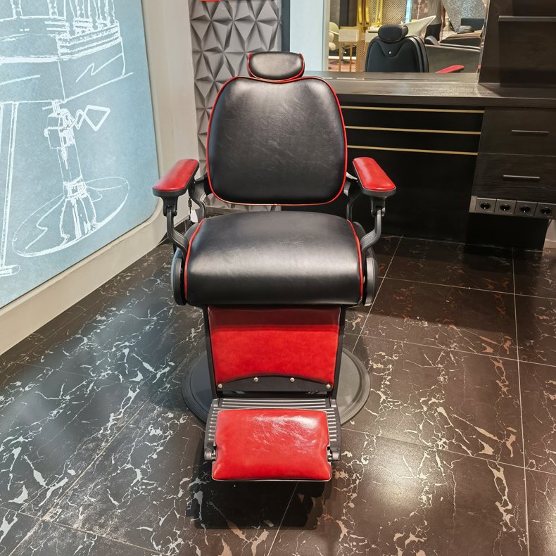 new design black color beauty salon chair vintage high end barber chair for men
