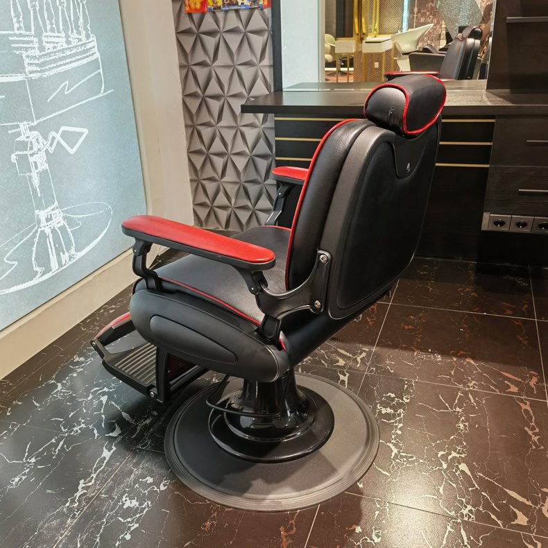 new design black color beauty salon chair vintage high end barber chair for men