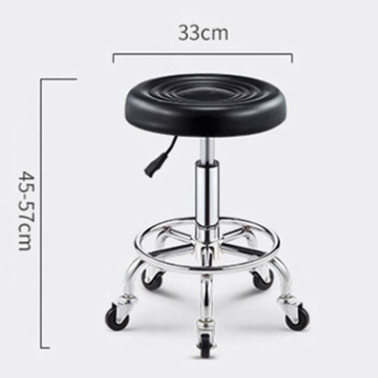 Adjustable Height Swivel Medical Clinic Classic Style Tattoo Spa Salon Barber Shop Stool Chair With Wheels