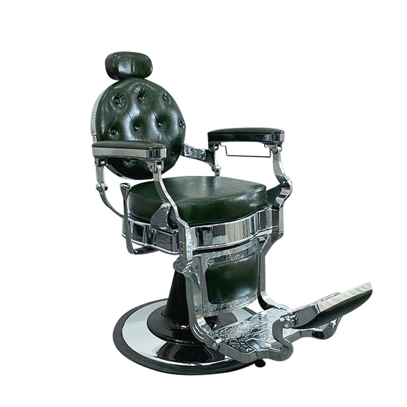 Classic olive vintage heavy duty barber chair barber chair hydraulic antique hair cutting chair