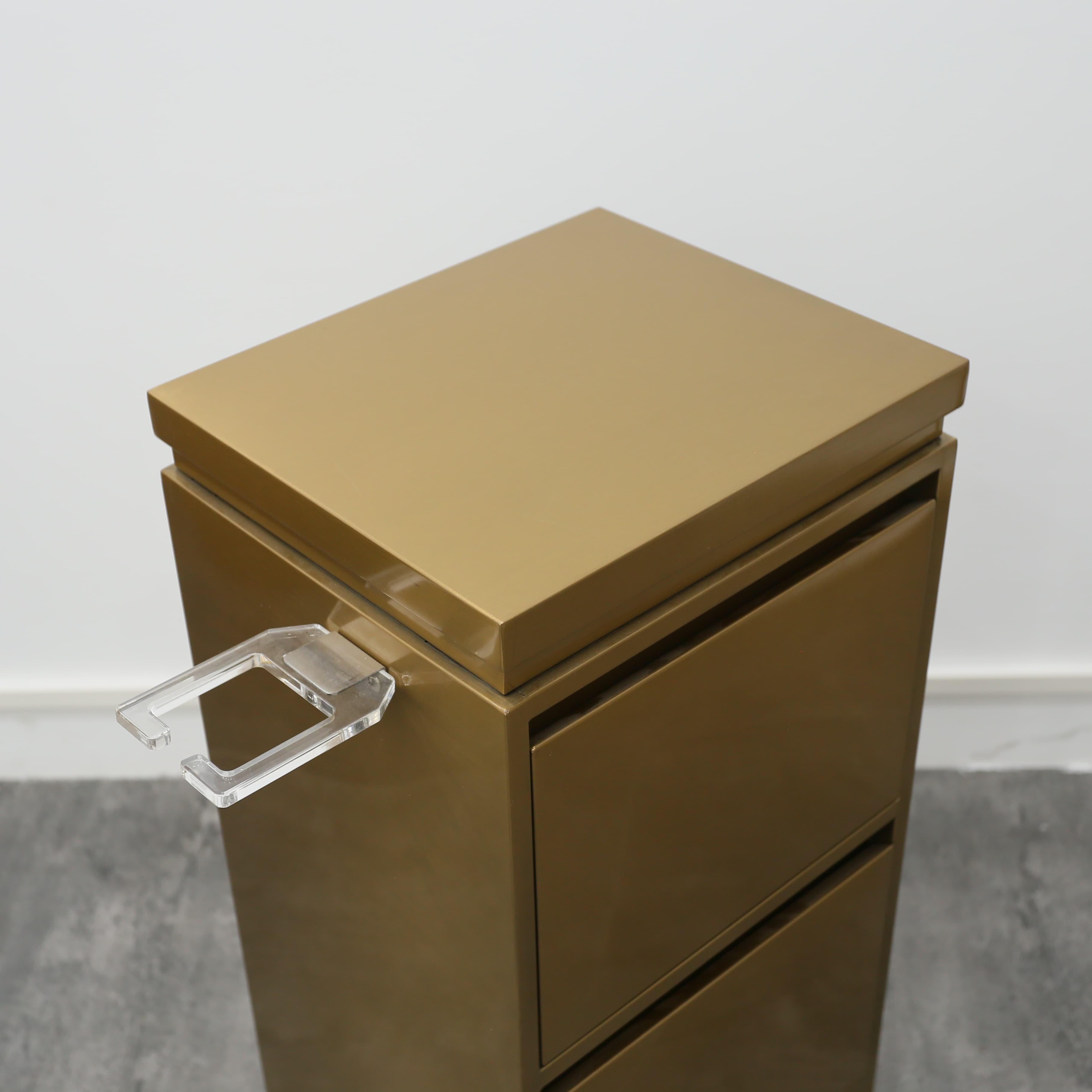 Modern Luxury Beauty Barber Hair Salon Furniture High Quality Cart Metal Salon Trolley