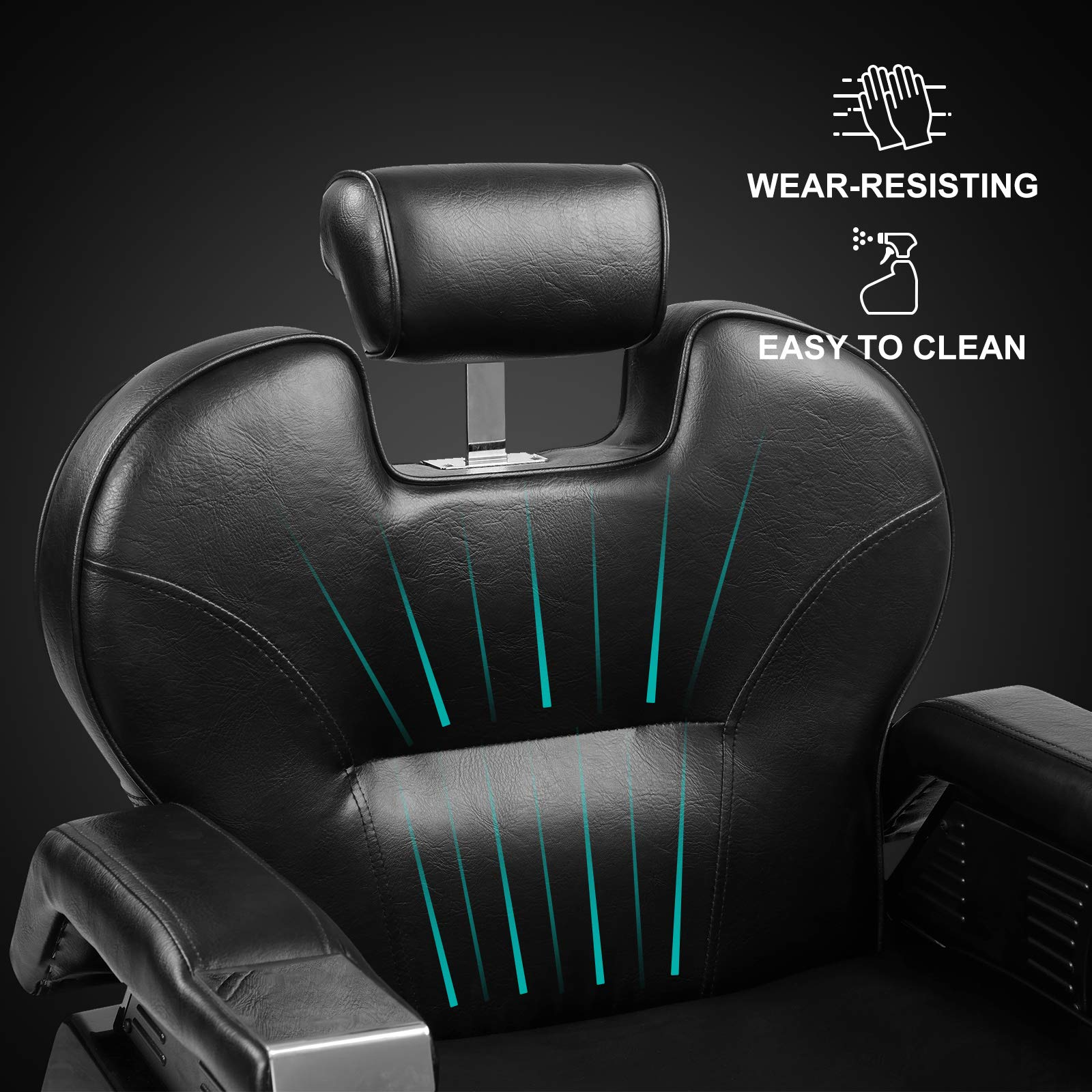 High quality electric hair professional hair furniture salon equipment Hair chair for men barber chair