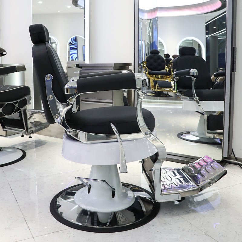Antique Wholesale Equipment Hydraulic Beauty Automatic Furniture Hair Salon Styling Barber Chair men sillas de barbero vintage
