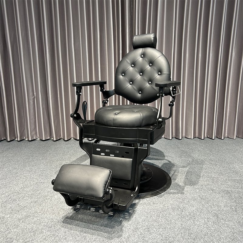 Salon furniture retro oil head chair hairdressing barber shop hair salon shaving lift barber chair