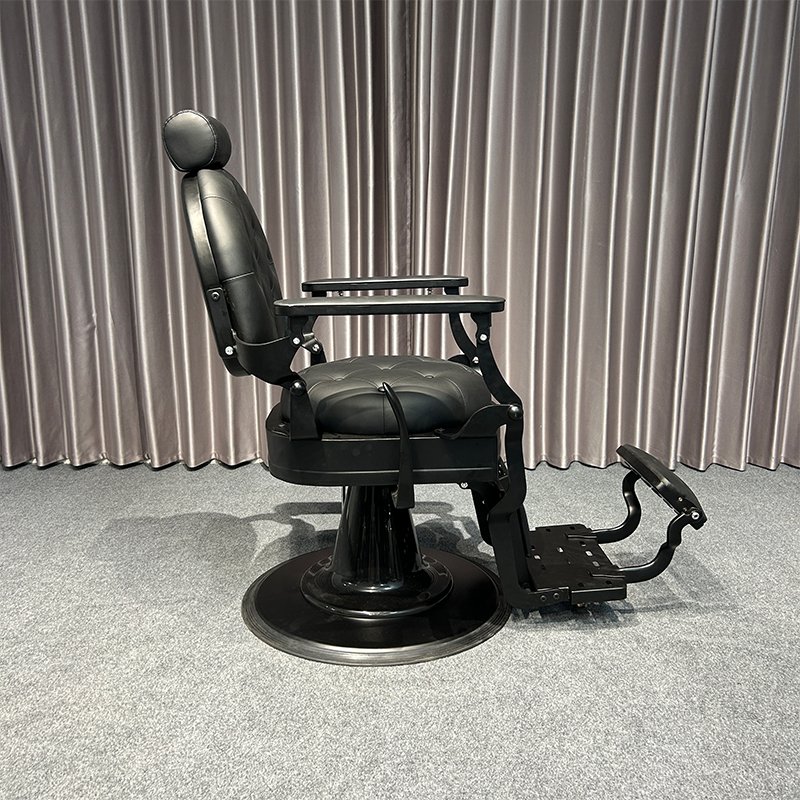 Salon furniture retro oil head chair hairdressing barber shop hair salon shaving lift barber chair