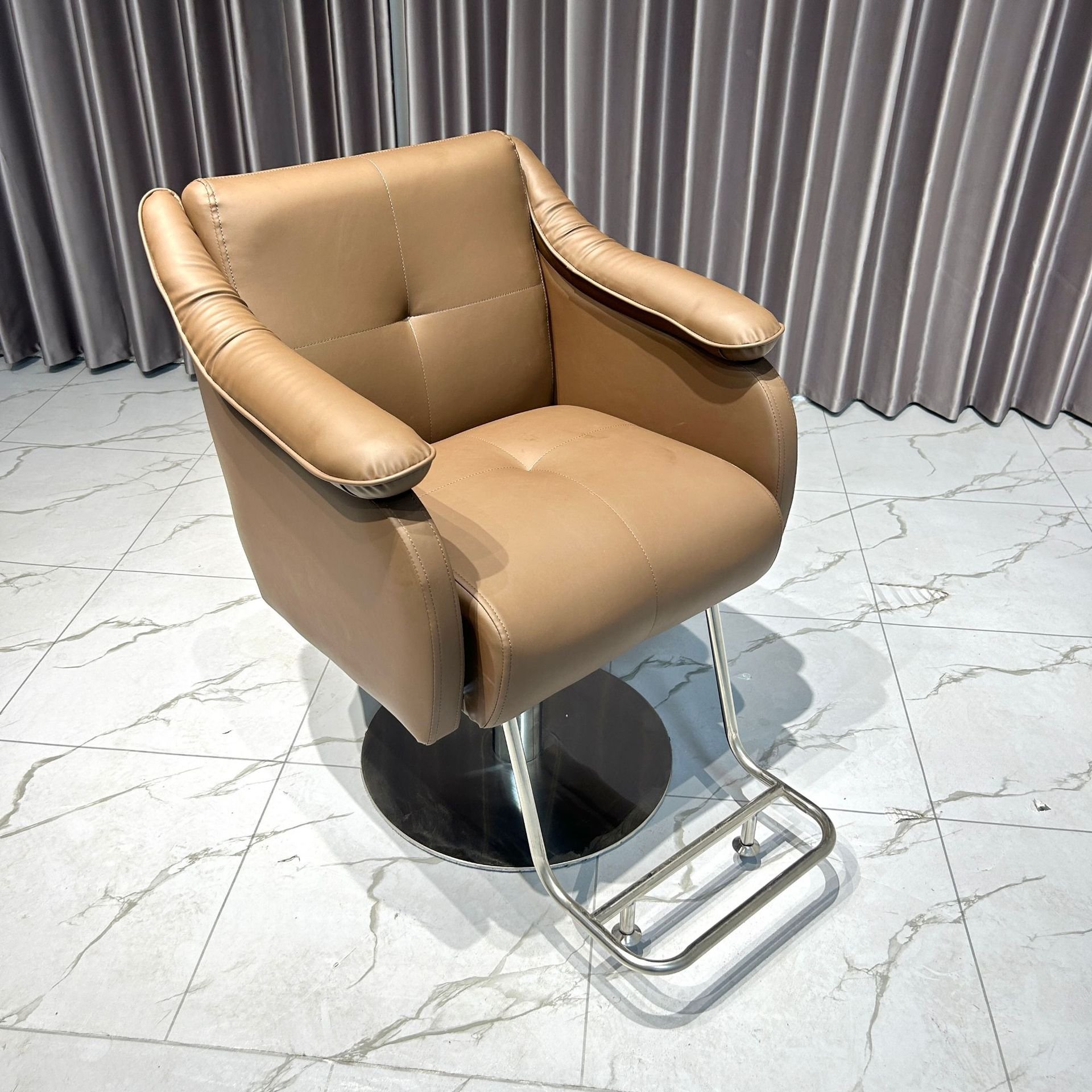 Successor beauty salon chairs dubai reclining Genuine Leather PU chair for hair salon furniture package for hair salon