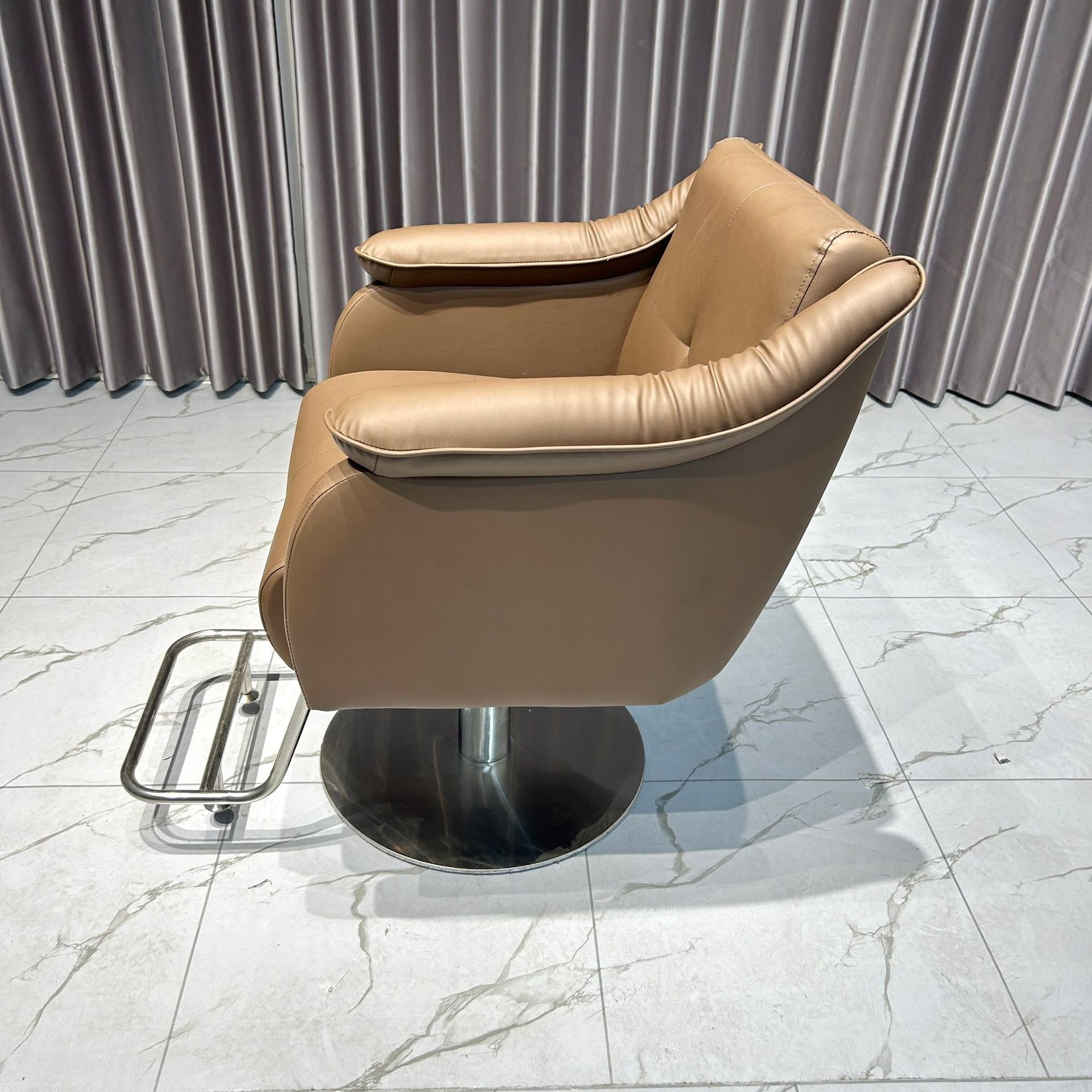 Successor beauty salon chairs dubai reclining Genuine Leather PU chair for hair salon furniture package for hair salon