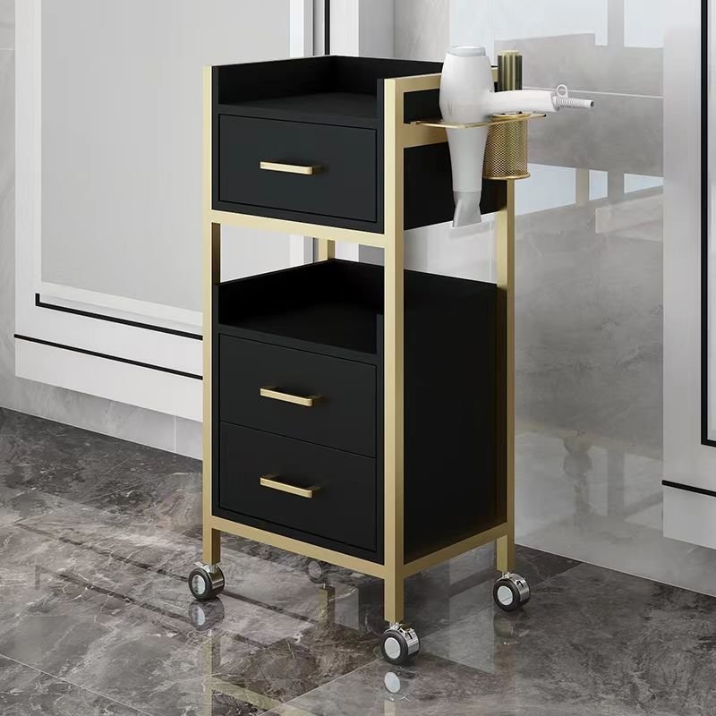 Factory Direct Barber Shop Cabinet Tool Table Hairdresser Special Shelf Hairdressing Floor Mirror Table Cabinet