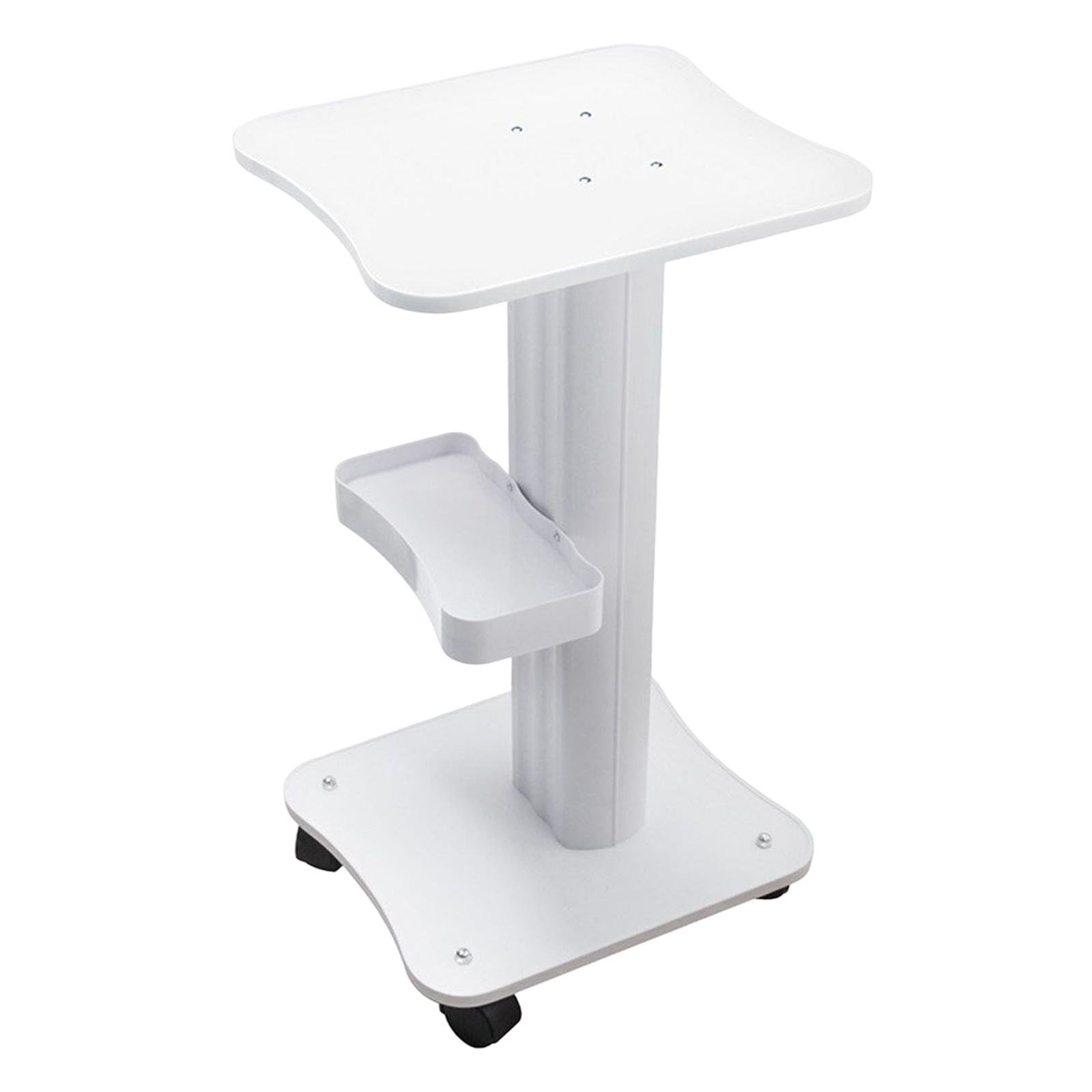 Multi-function Three-layer Desktop Beauty Salon Wooden Rolling Trolley Small bubble Bracket Use For Family Beauty Parlor Salon