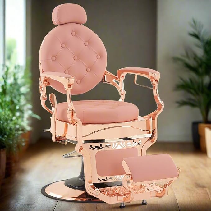 Professional Supplier Hairdressing Equipment Comfortable Styling Salon Furniture Classic Hair Salon Barber Chair