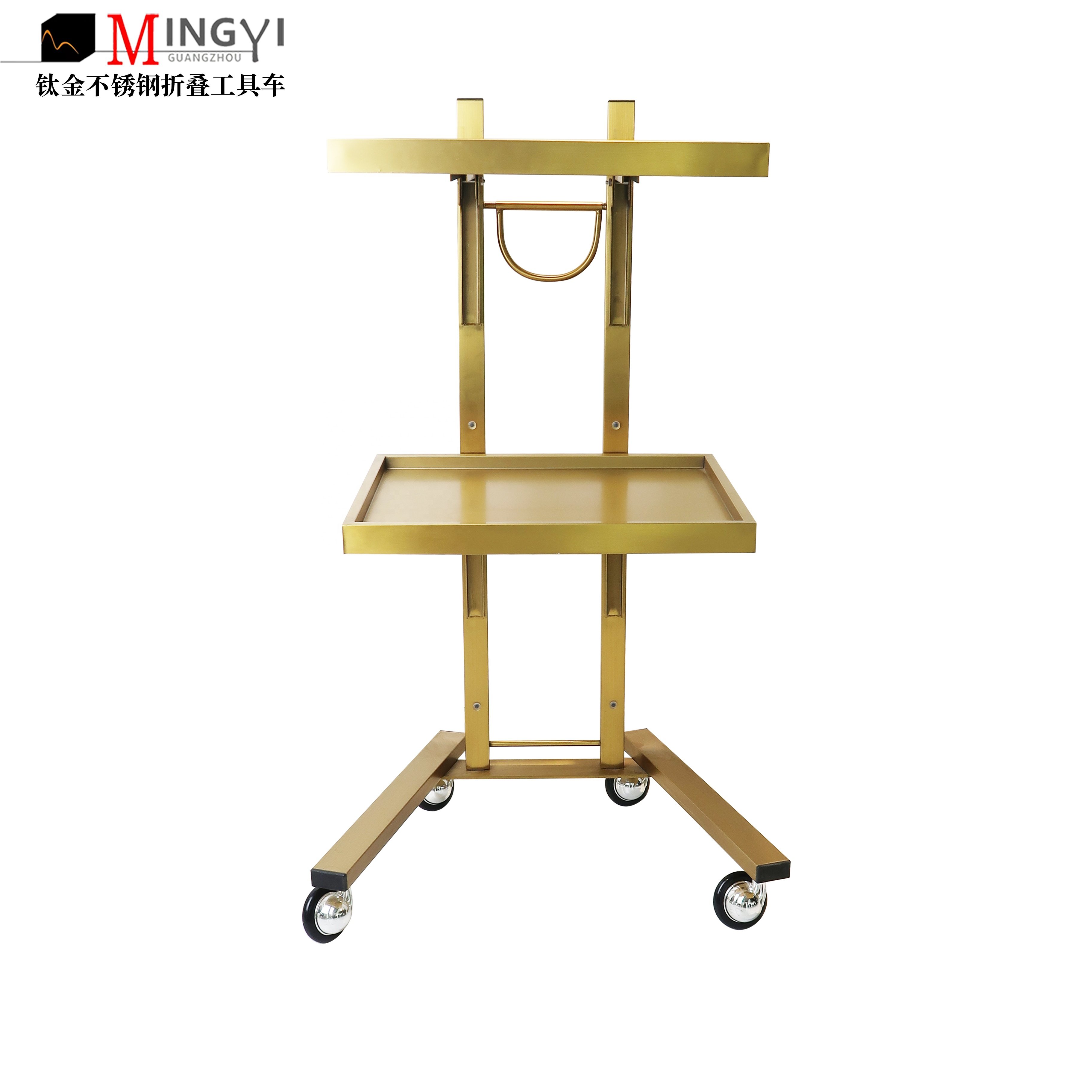 Hair salon trolley with rolling wheels for barber shop beauty salon tray cart hair station equipment furniture