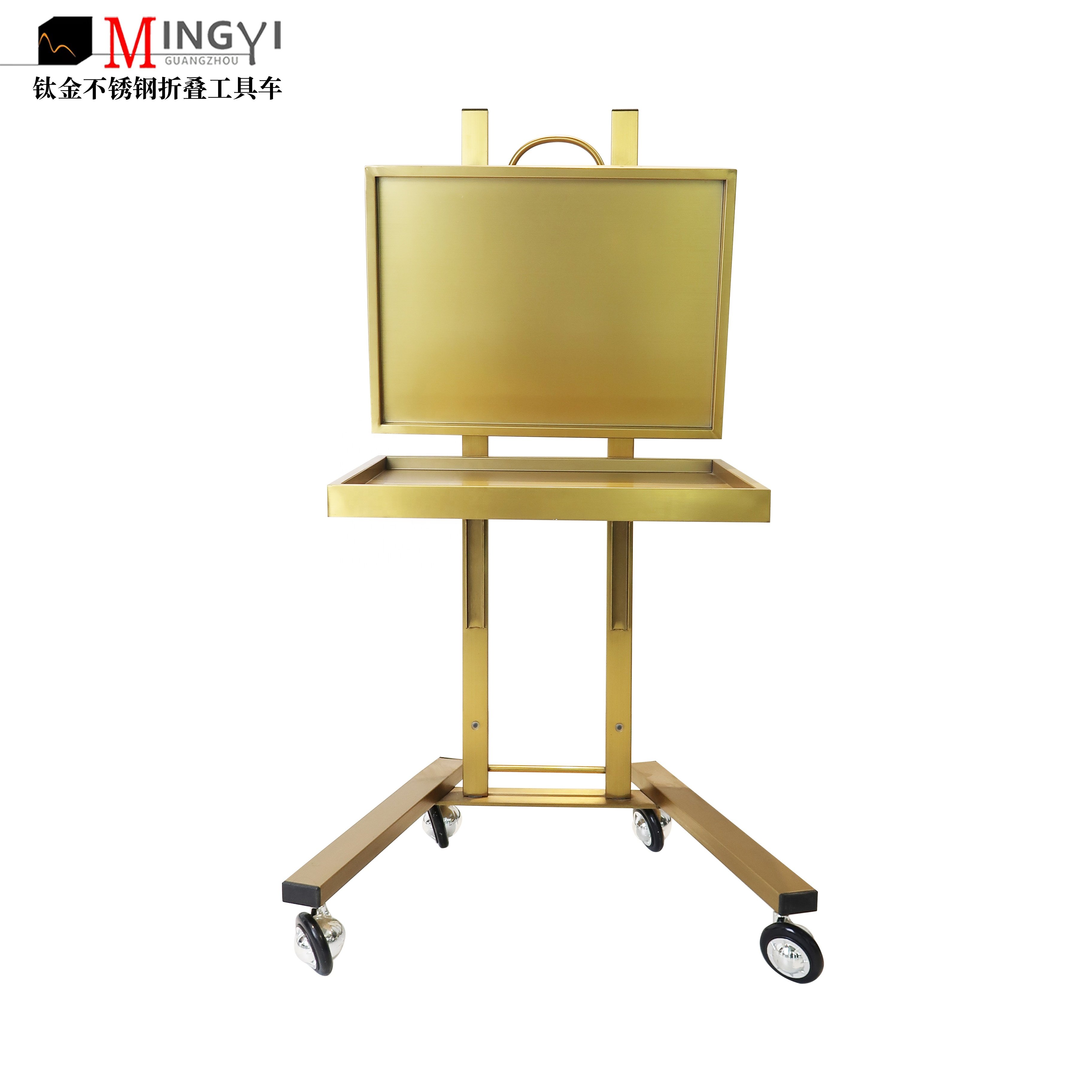 Hair salon trolley with rolling wheels for barber shop beauty salon tray cart hair station equipment furniture