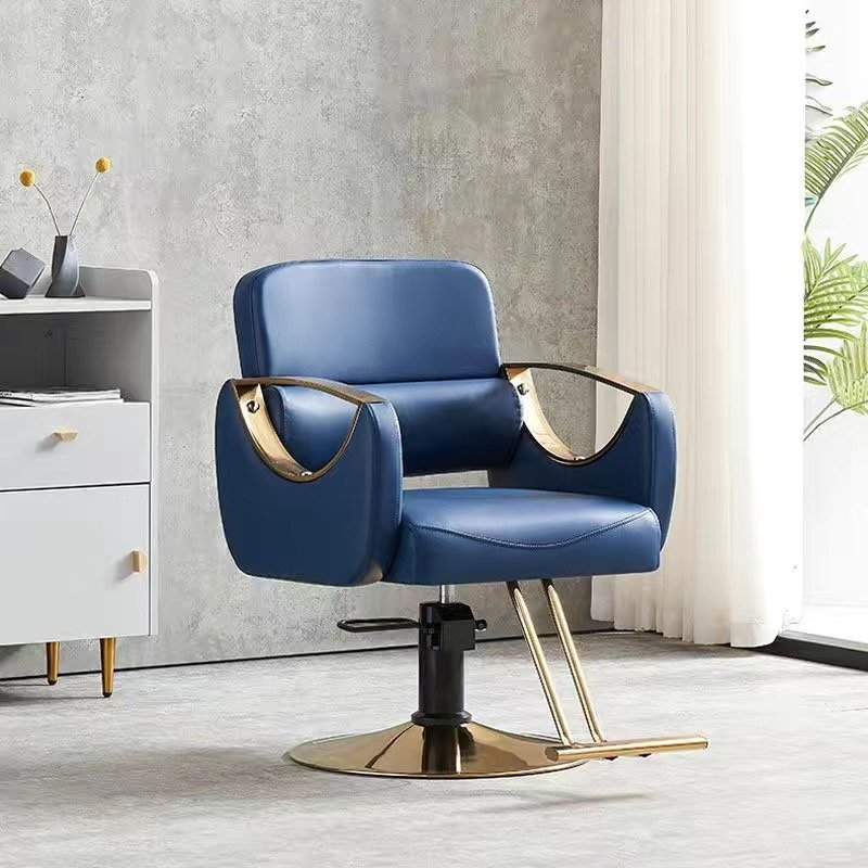 Hot Sale Modern Luxury Barber Chair Wholesale Beauty Salon Equipment Leather Steel Material for Home Living Room Barber Shop