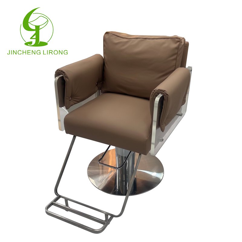 JINCHENG Well Designed Barber Shop Waiting Chairs Reclining Hairdressing Chair Colored Salon Chairs Professional China Supplier