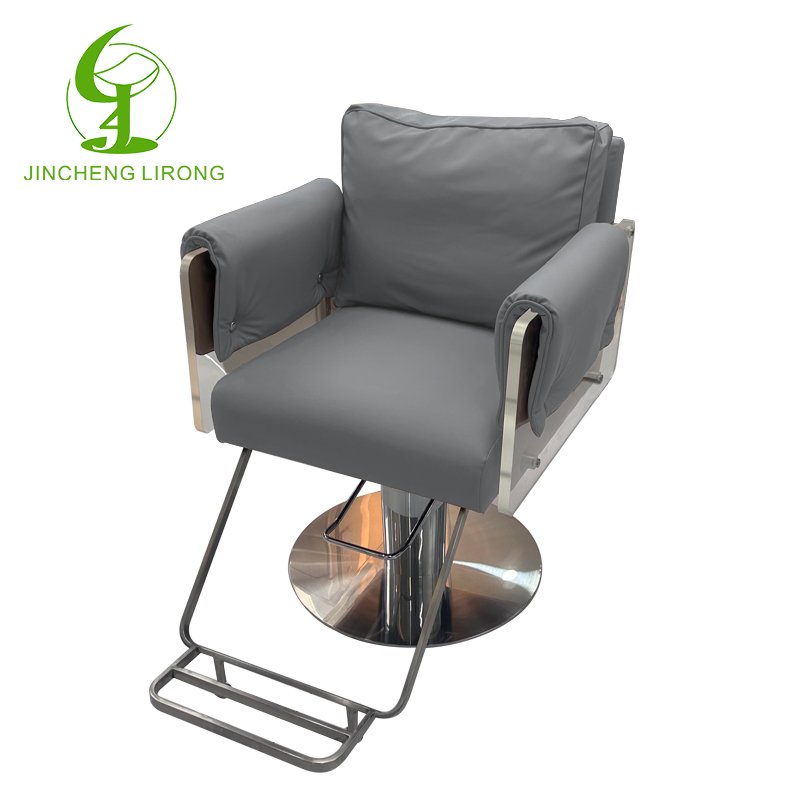 JINCHENG Well Designed Barber Shop Waiting Chairs Reclining Hairdressing Chair Colored Salon Chairs Professional China Supplier