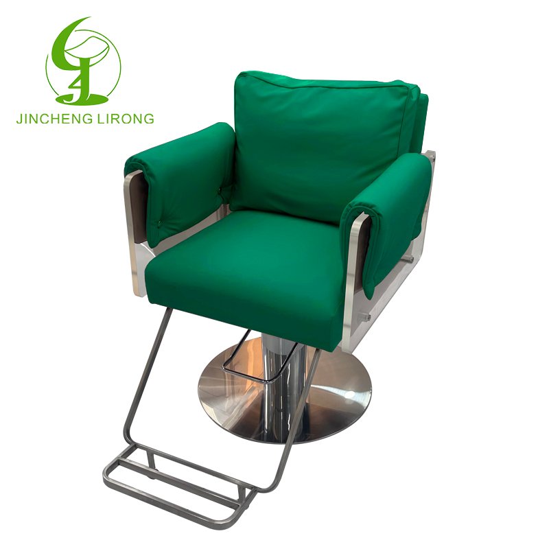 JINCHENG Well Designed Barber Shop Waiting Chairs Reclining Hairdressing Chair Colored Salon Chairs Professional China Supplier