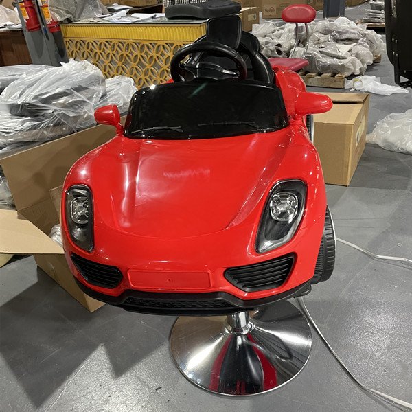 China Supplier child car Commercial furniture stylish hair kids beauty salon barber metal chair