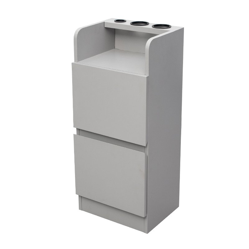 JUESHI Hot Sale Cheap Wooden Cabinet Beauty Salon Equipment Cabinet With Tools For Barber Beauty Salon Tool Cabinet Supplier