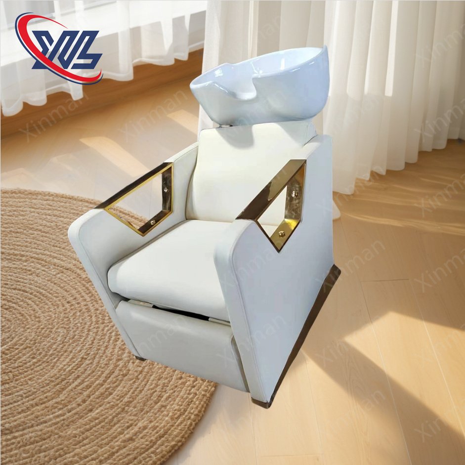 New Professional Modern Styling Business Other Salon Furniture Barbershop Barber chair Hair salon Shampoo chair