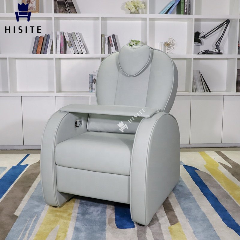 Hisite Comfortable Nail Salon Pedicure Chair Beauty Eyelashes Sofa With Footrest