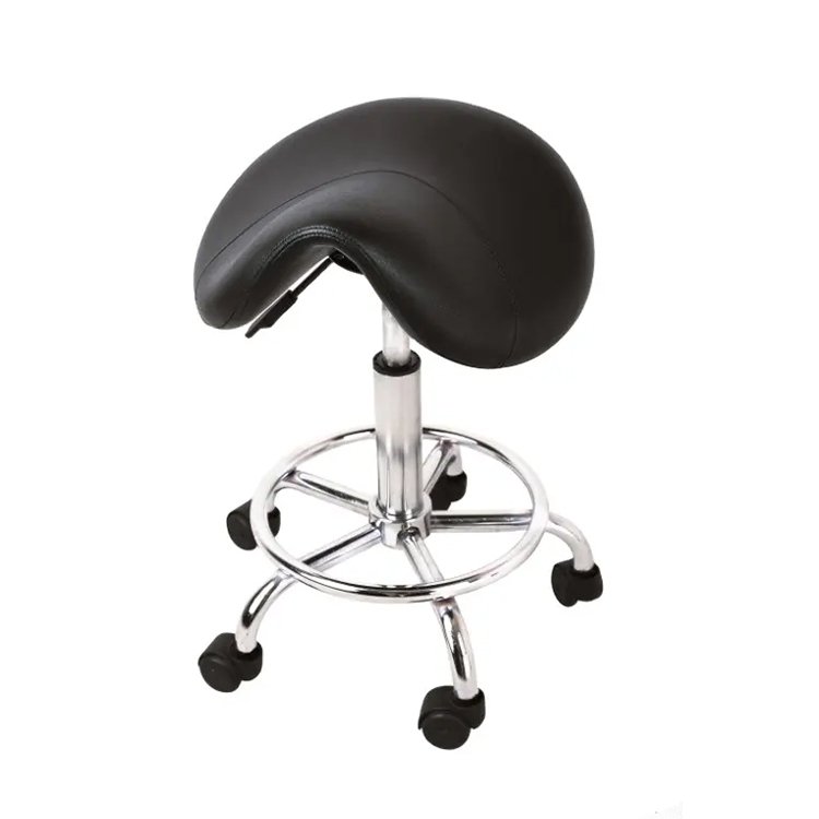 Modern Salon Furniture Parts Accessories Beauty Salon Stool Dental Daddle Stool Chair