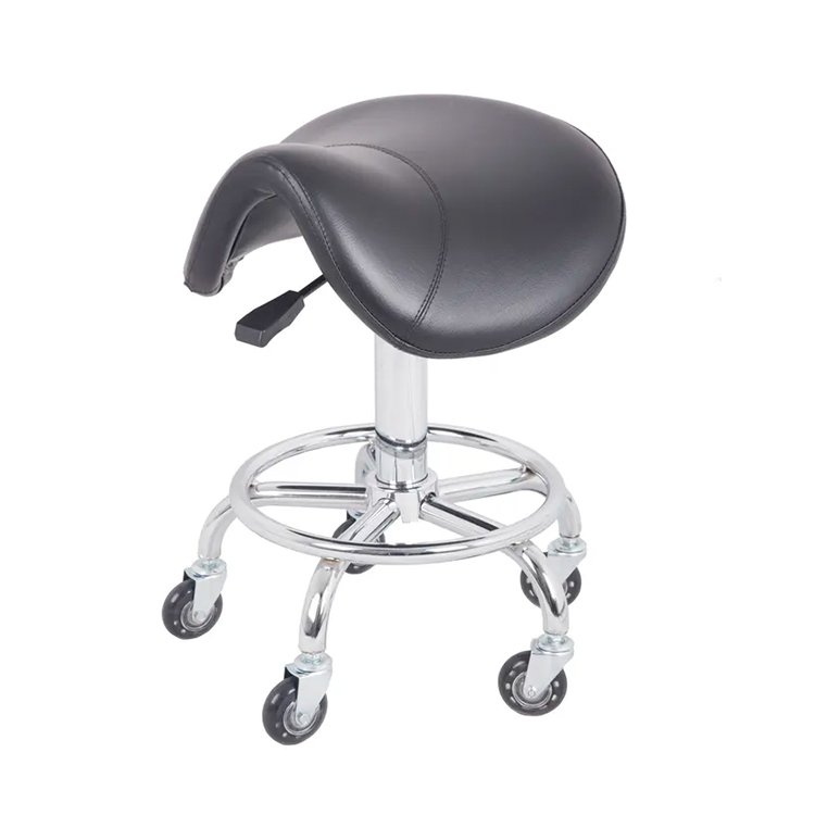 Modern Salon Furniture Parts Accessories Beauty Salon Stool Dental Daddle Stool Chair