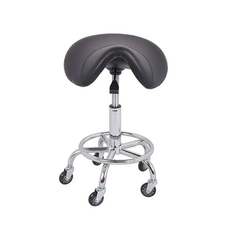 Modern Salon Furniture Parts Accessories Beauty Salon Stool Dental Daddle Stool Chair