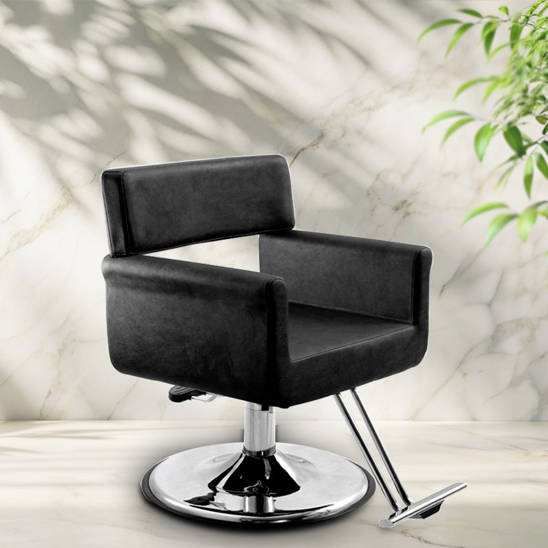 Jincheng fashion best-selling classic black spa beauty center barber shop furniture haircut ladies salon styling chair