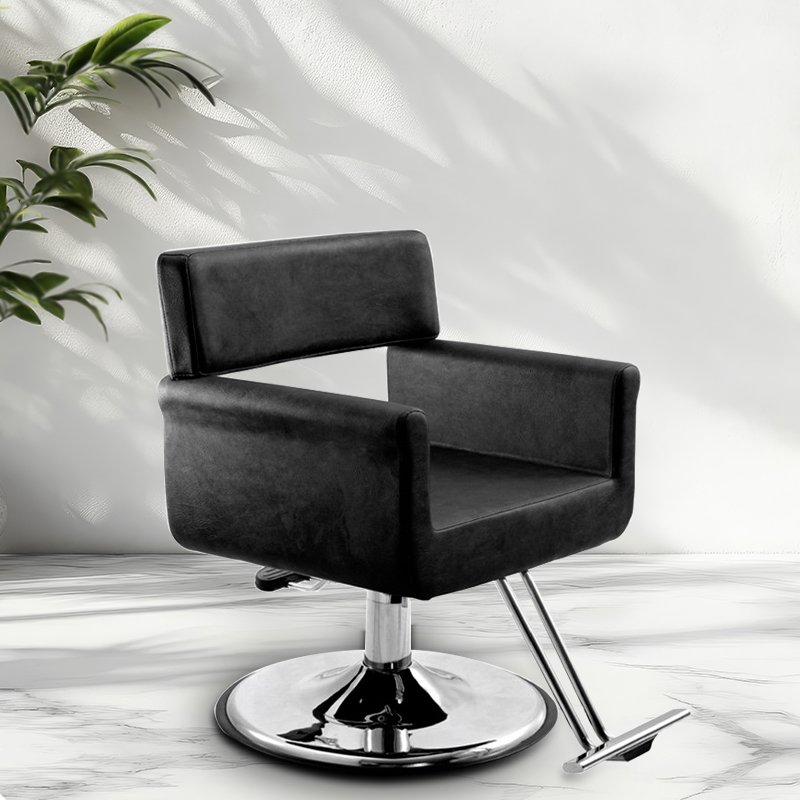 Jincheng fashion best-selling classic black spa beauty center barber shop furniture haircut ladies salon styling chair