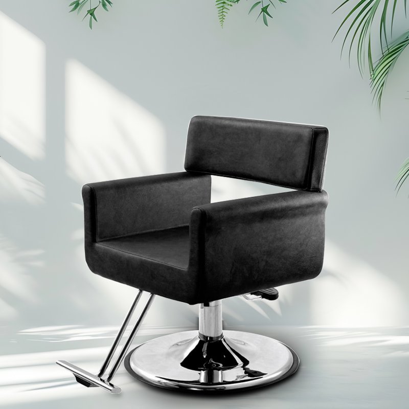 Jincheng fashion best-selling classic black spa beauty center barber shop furniture haircut ladies salon styling chair