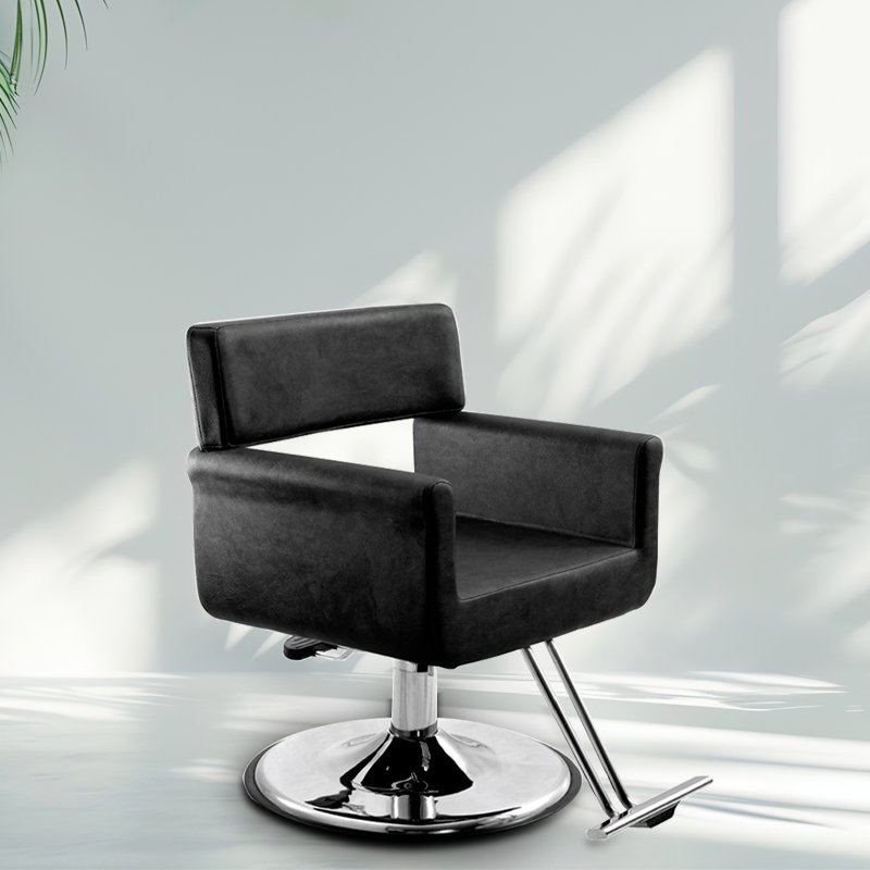 Jincheng fashion best-selling classic black spa beauty center barber shop furniture haircut ladies salon styling chair