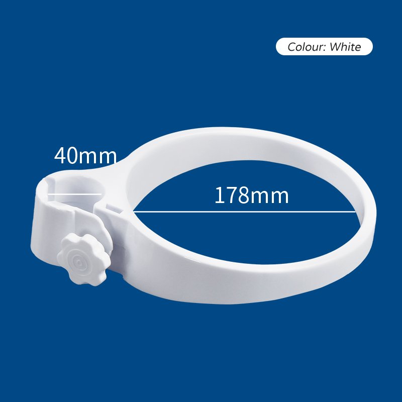 Factory wholesale hospital clinic salon trolley accessories disassembly type can be sold separately all plastic bucket ring