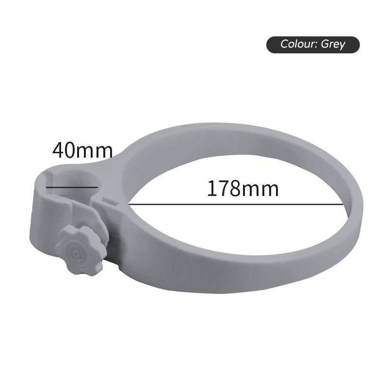 Factory wholesale hospital clinic salon trolley accessories disassembly type can be sold separately all plastic bucket ring