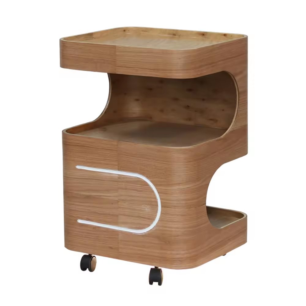Stainless spa beauty salon trolley cart salon furniture for beauty salon