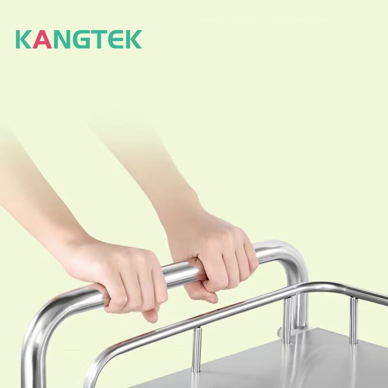 Hot Selling High Quality Hospital Or Clinic Stainless Steel Medical trolley Anesthesiologist Cart For Easy Sliding