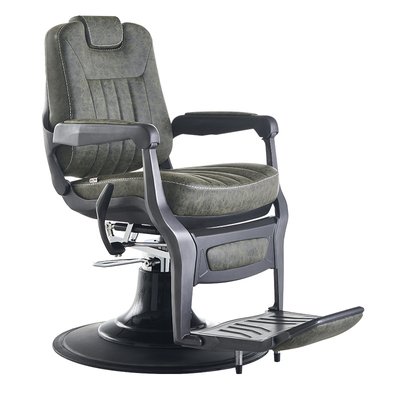 Retro Barber Chair Men's Upside Down Lifting Hairdressing Custom Cowhide Stereotype Cotton Design