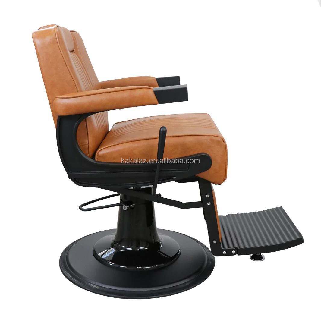 Professional Quality Barber Chair from Factory Salon shop black Hydraulic chair