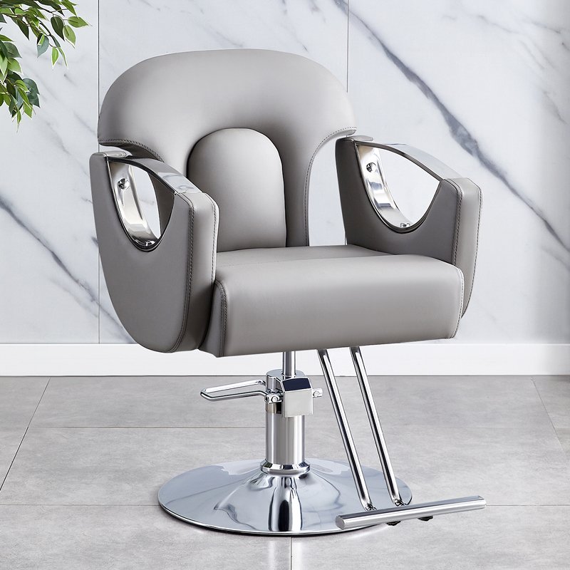 modern salon chair Salon Barber Chair For Sale Antique Style Gold Barber Shop Hair Styling Chair