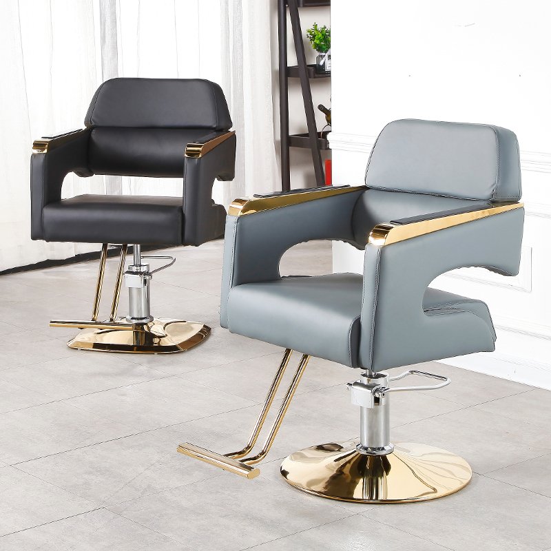 wholesale salon equipment Luxury glod barber chair Hot selling modern salon chair barber chair salon furniture