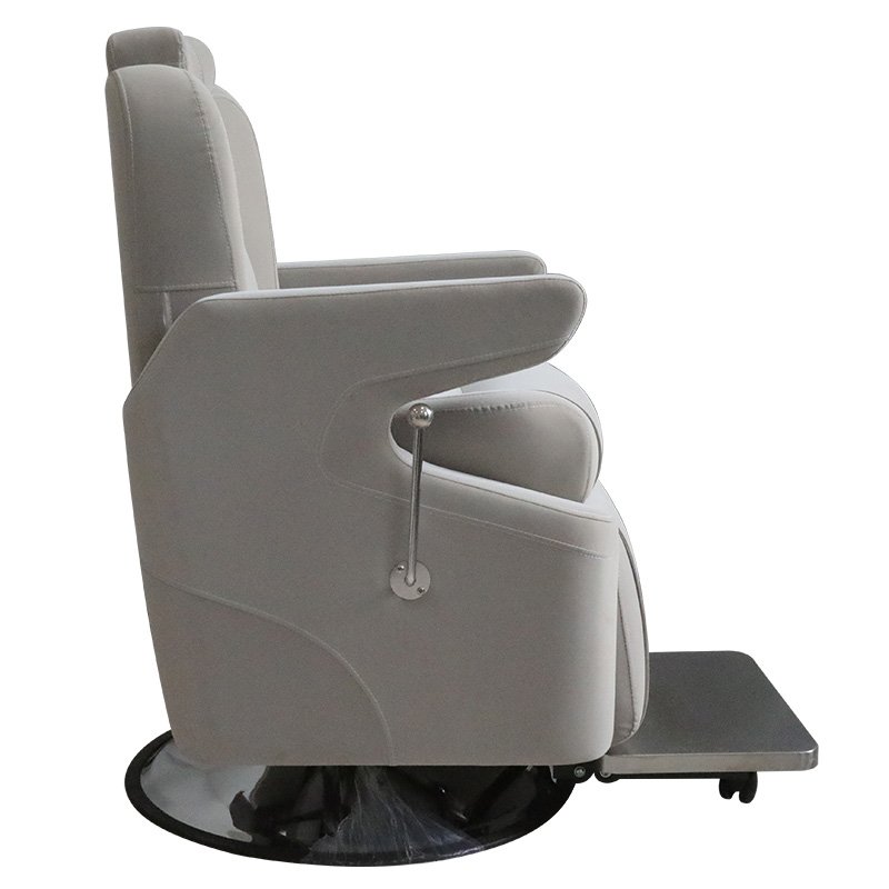 Semi-automatic barber chair, one motor can automatically lift barber shop salon furniture