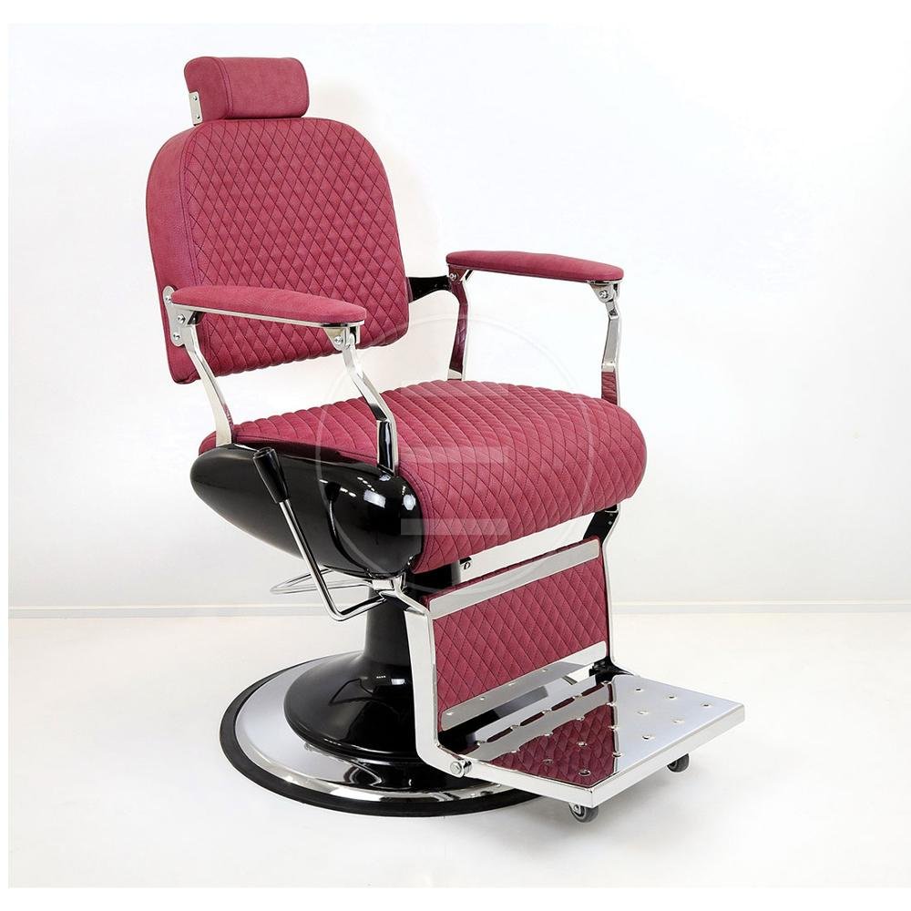Classic vintage style chair barber for barbershop - Made in EUROPE