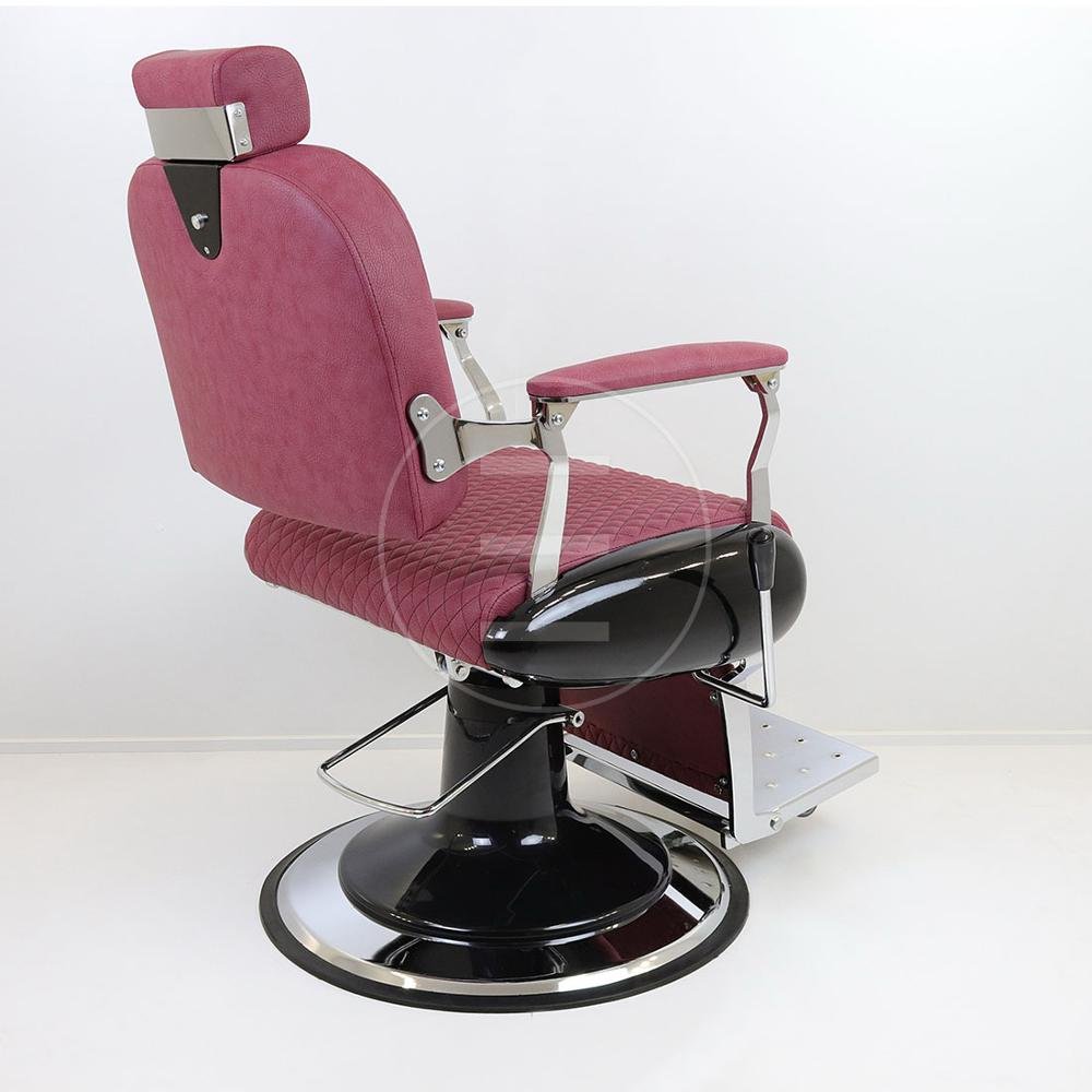 Classic vintage style chair barber for barbershop - Made in EUROPE