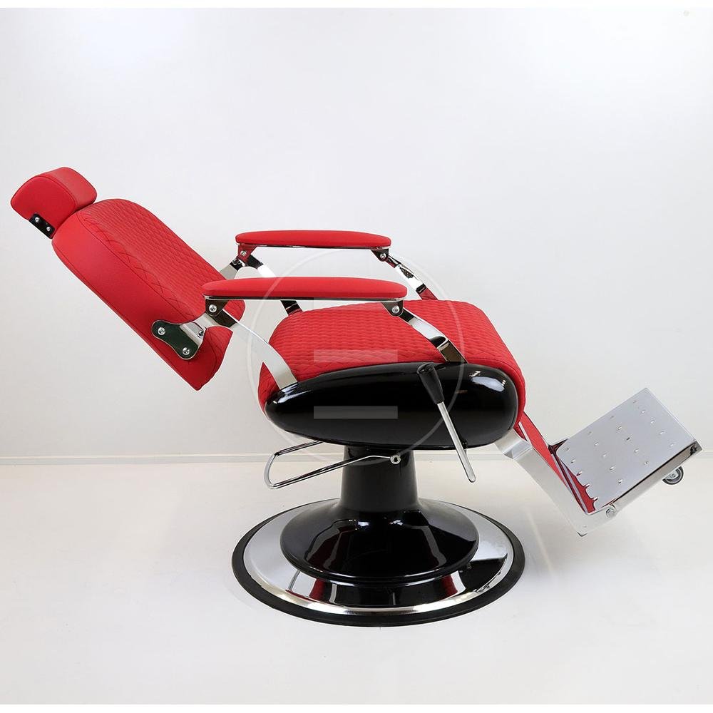 Classic vintage style chair barber for barbershop - Made in EUROPE