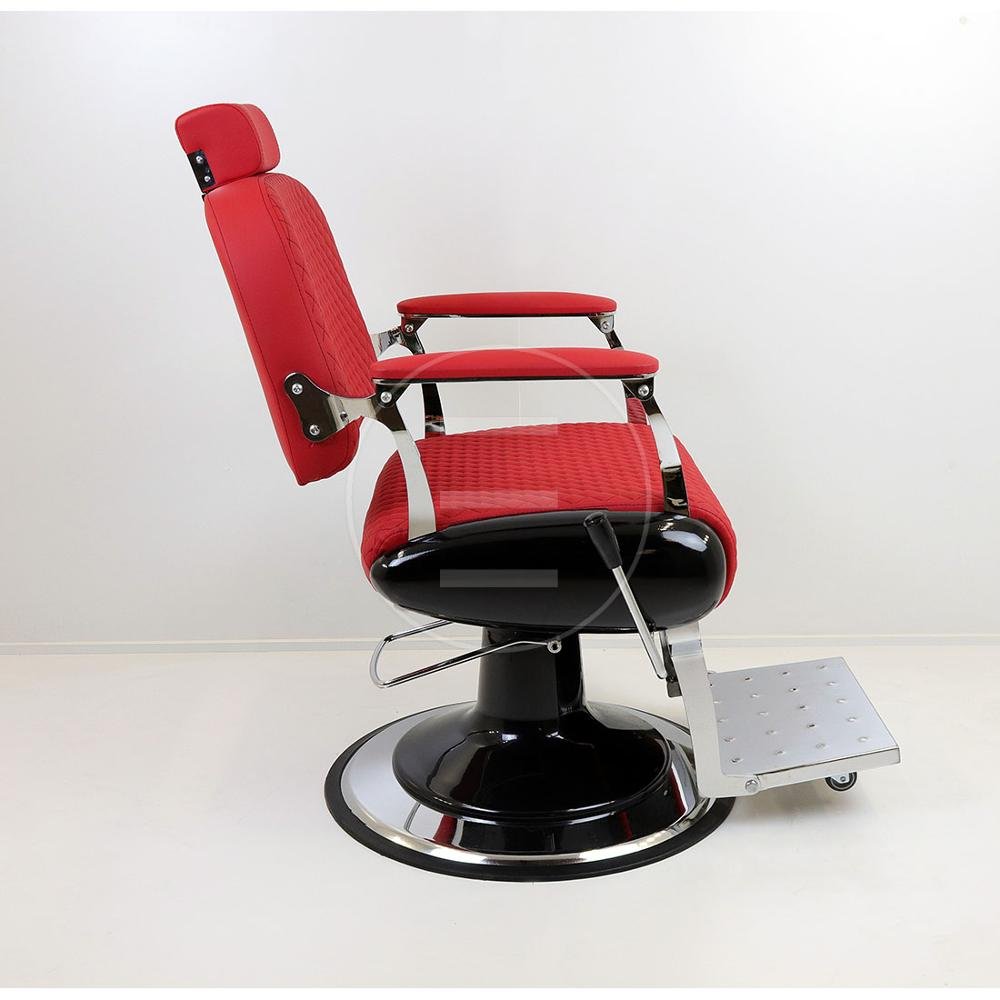 Classic vintage style chair barber for barbershop - Made in EUROPE