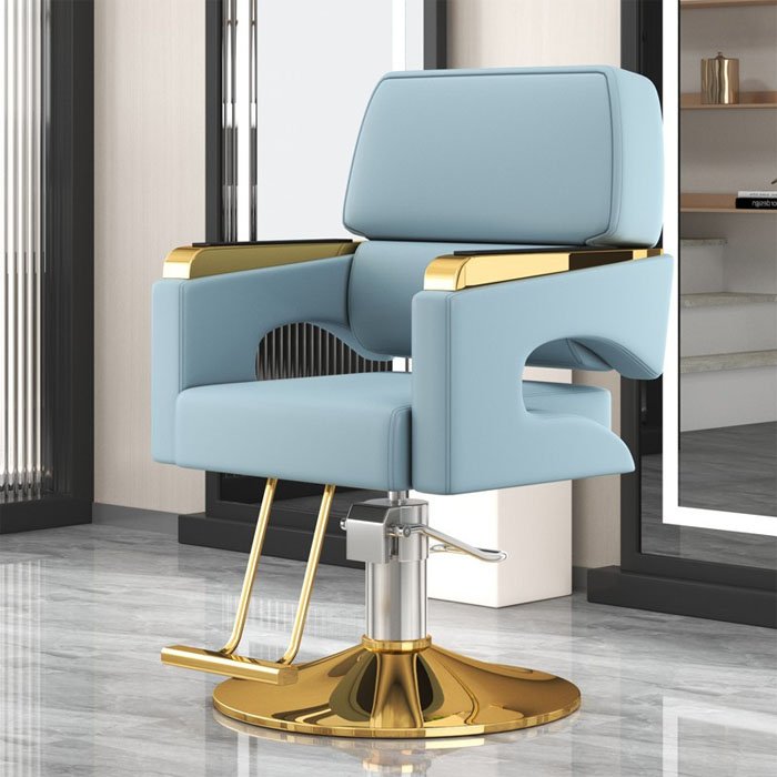 Swivel Adjustable Spa Beauty Equipment Barber Chair Salon Chair for Hair Stylist Tattoo Barbershop Barber Chair