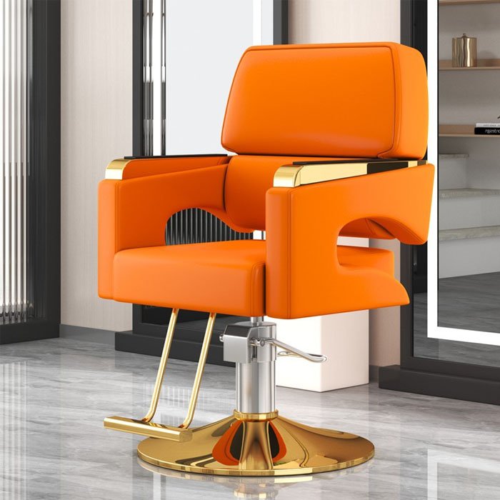Swivel Adjustable Spa Beauty Equipment Barber Chair Salon Chair for Hair Stylist Tattoo Barbershop Barber Chair