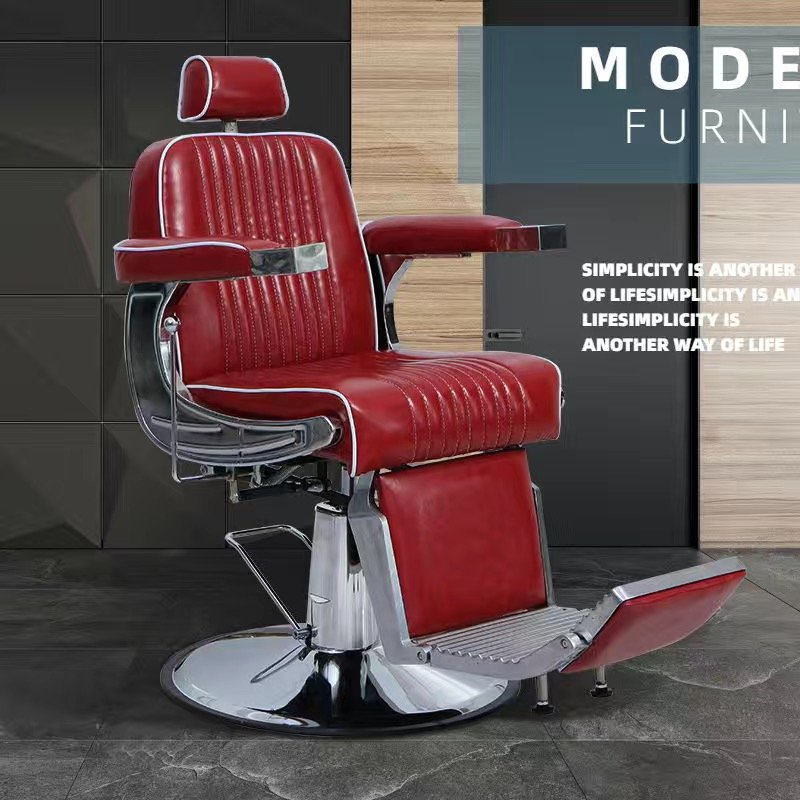 Hot selling modern salon furniture, barber chair, up and down rotating hydraulic salon chair,