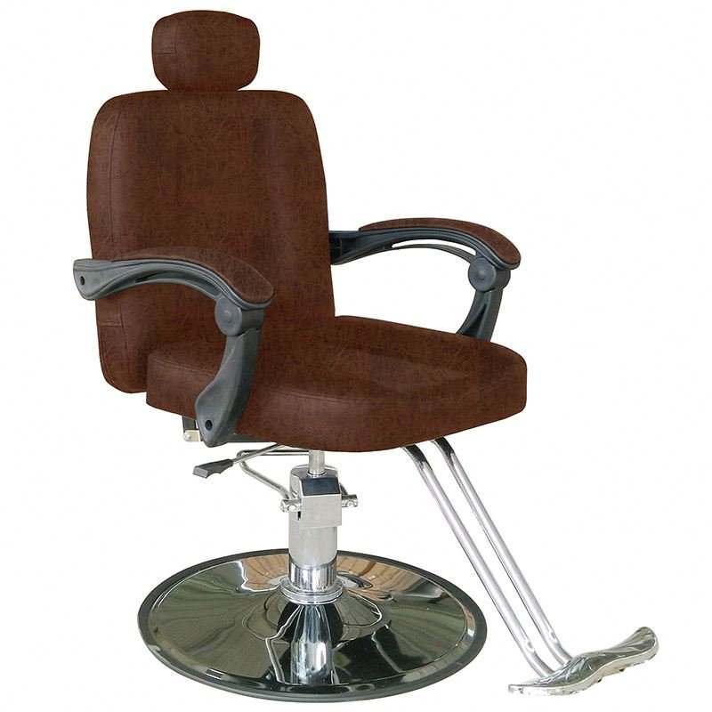 Vintage Salon Hair Shop Styling Barber Chair Beauty Salon Black Reclining Hydraulic Barber Chair For Sales