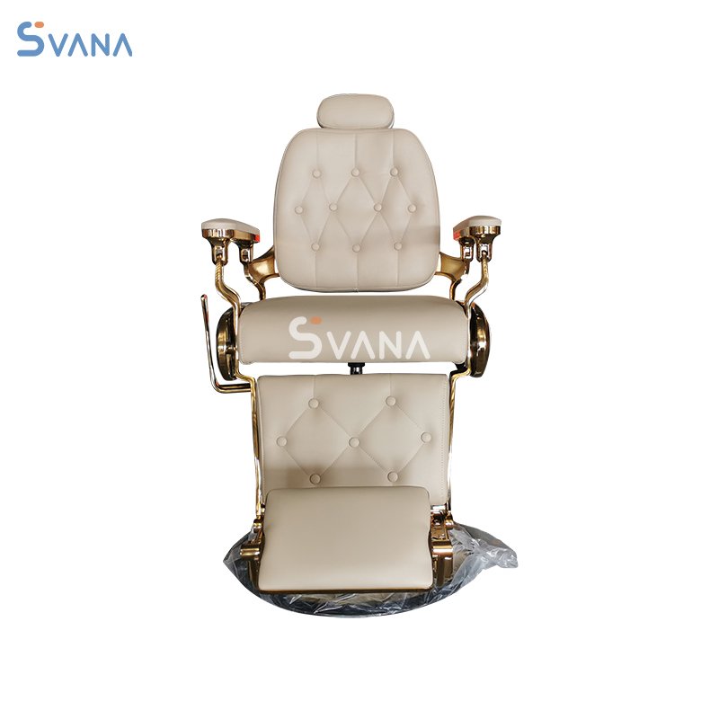 Professional Wholesale Antique Heavy Duty Hydraulic Antique Reclining Hair Styling Chair Vintage Barber Chair For Barber Shop